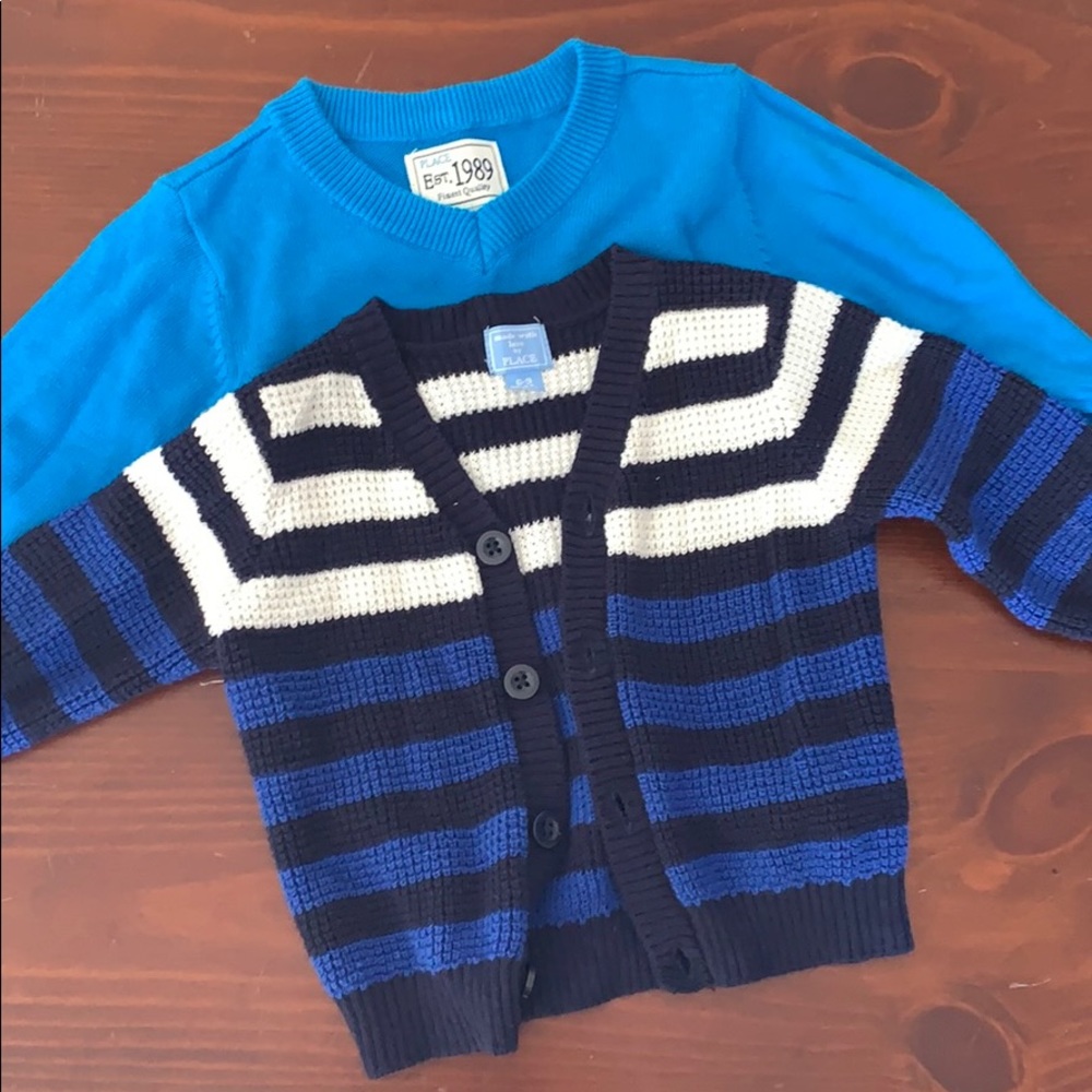 2 boy sweaters